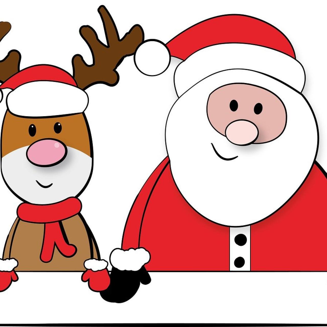 Nikolaus und Rentier