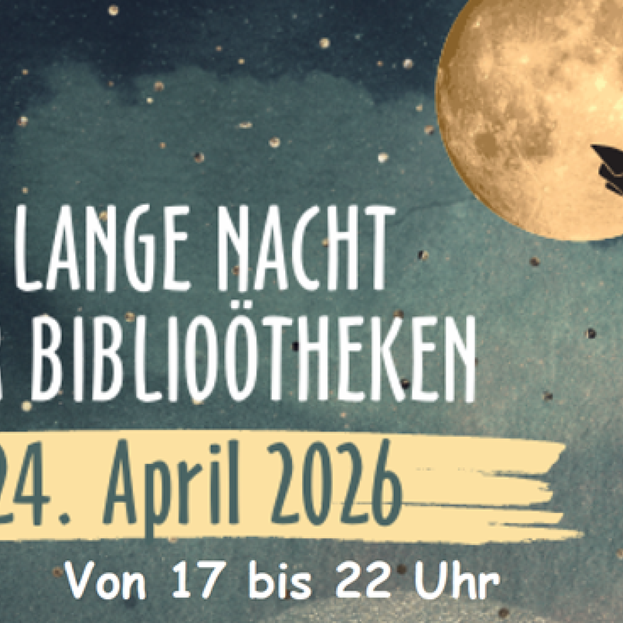 Lange Nacht der BibliOÖtheken, 24.04.2026, 17:00 - 22:00