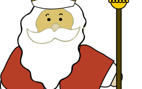 Illustration von Bischof Nikolaus